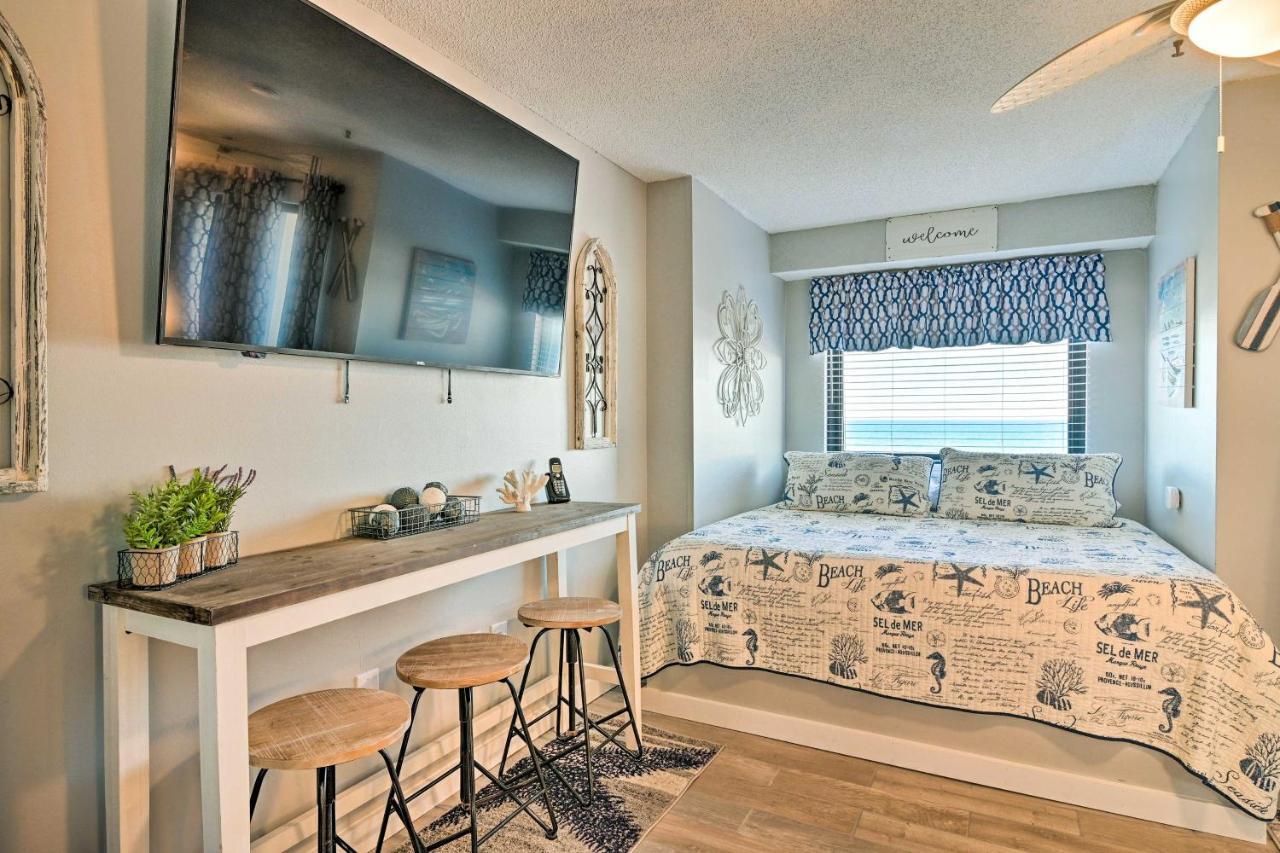 Renovated Oceanfront Resort Condo With Balcony Миртъл Бийч Екстериор снимка