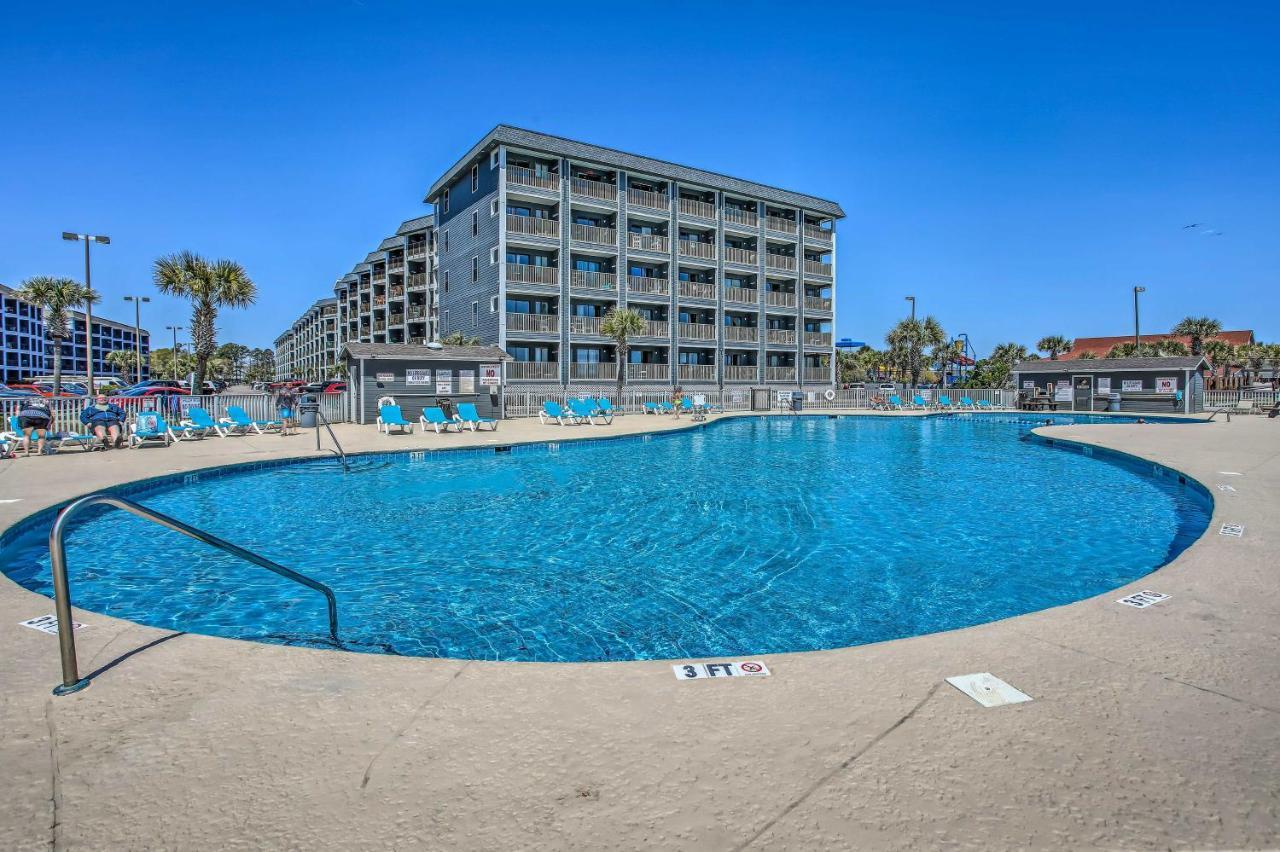 Renovated Oceanfront Resort Condo With Balcony Миртъл Бийч Екстериор снимка